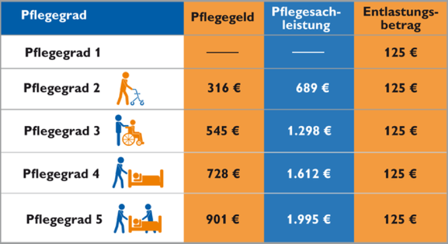 Pflegegrade